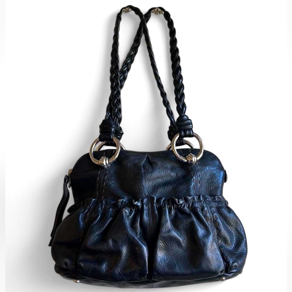 🖤 On-Trend FW2026🖤 
B. Makowsky Black Genuine Leather Bag